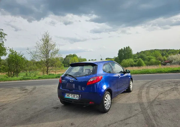 mazda śląskie Mazda 2 cena 8000 przebieg: 176664, rok produkcji 2008 z Rybnik